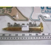 Image 2 : 1979 NWT BEAR LICENCE PLATES & RAILWAY SPIKE W/ TRAIN