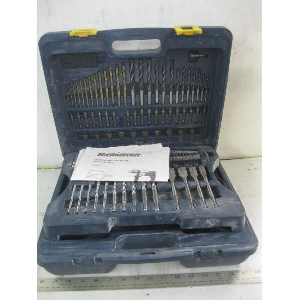 MASTERCRAFT DRILL KIT W/BITS & DRILL