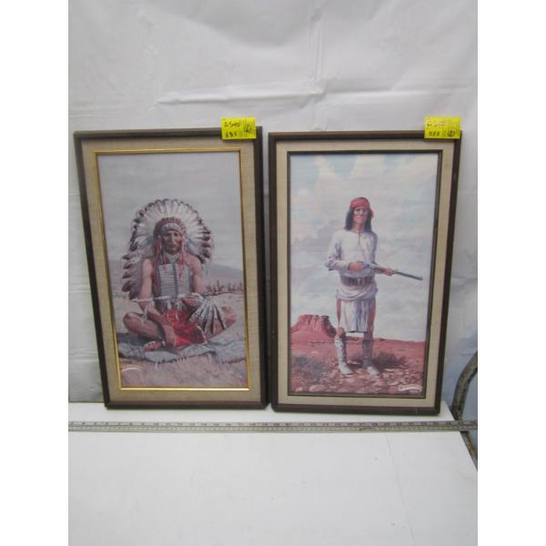 2 FRAMED WINCHESTER PRINTS BY FERRARA