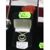 Image 2 : 10KT YELLOW & WHITE GOLD PENDANT