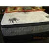 Image 1 : QUEEN SIZE BOX SPRING & MATTRESS W/ROLLER FRAME