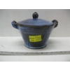 Image 1 : POTTERY LIDDED POT