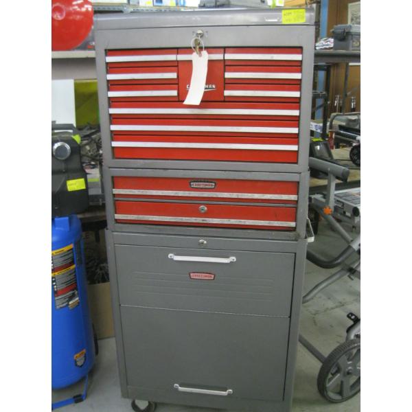 CRAFTSMAN MULTI DRAWER TOOL CHEST W/KEYS
