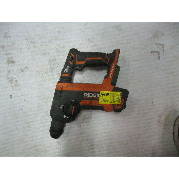 RIGID CORDLESS HAMMER DRILL - NO BATTERY OR CHARGER