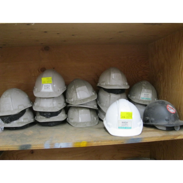 LG. LOT OF ASST. HARDHATS