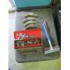 Image 1 : MISC. OIL SPOUTS, FIRE EXTINGUISHER PARTS, TIEDOWNS, ETC.