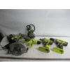 Image 1 : RYOBI CORDLESS TOOLS & 1 CORDED DRILL - NO BATTERIES