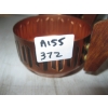 Image 3 : 6 BRONZE GLASS MCM HOLDERS & 4 GLASSES