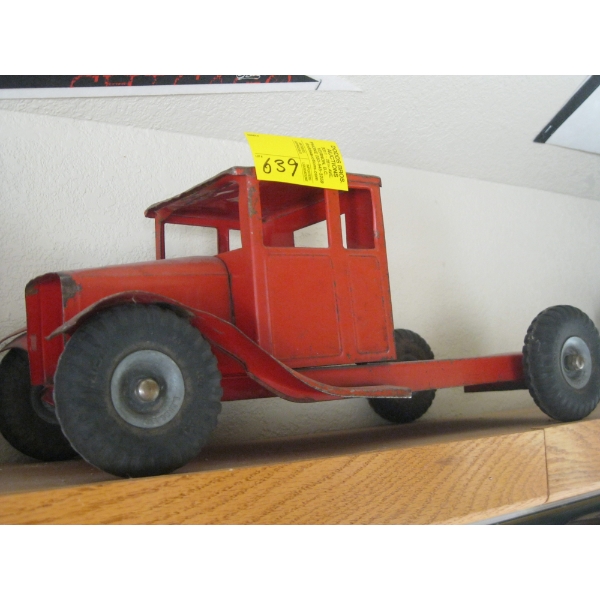 L. BROS. LTD. RED TIN TRUCK