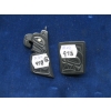Image 1 : 2 ARGILLITE PENDANTS