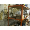 Image 2 : METAL FRAMED 4 SHELF  UNIT ON CASTORS