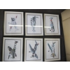 Image 2 : SET OF 6 FRAMED VINTAGE AIRPLANE PICTURES