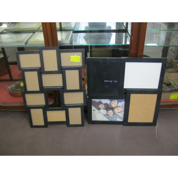 2 WALL HANG PHOTO HOLDER FRAMES