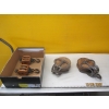 Image 1 : 4 WOODEN & METAL PULLEYS