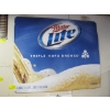 Image 1 : LG. MILLER LITE TIN SIGN