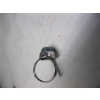 Image 5 : SILVER RING W/LIGHT BLUE STONE, SZ 6 1/4