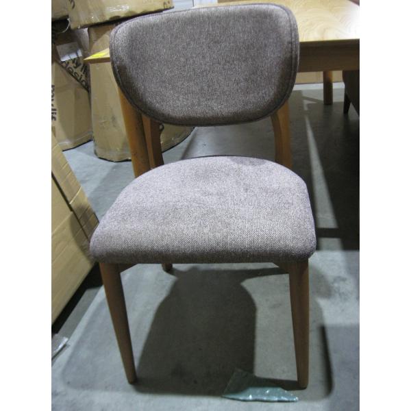 WOOD FRAMED DINING CHAIR