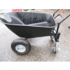 Image 4 : 4 WHEEL LEVER TIPPING BLACK WHEELBARROW
