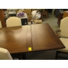 Image 4 : LG. OAK ANTIQUE DRAWLEAF TABLE W/6 UPHOLSTERED CHAIRS