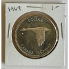 Image 1 : 1967 CDN SILVER $1 COIN