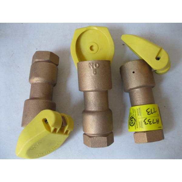3  RAINBIRD METAL VALVES