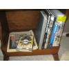 Image 3 : DECORATIVE BRASS & GLASS LAMP W/ASST. BOOKS & DVD SET