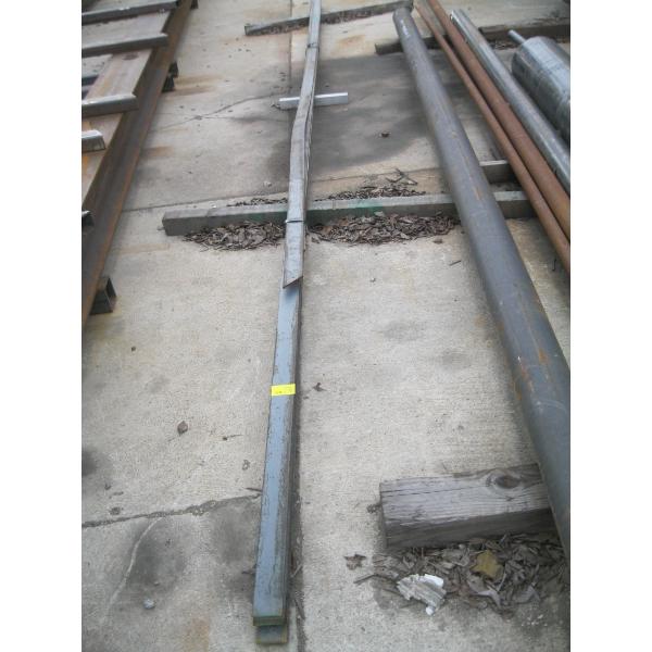 9 PIECES OF FLAT BAR STEEL