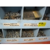 Image 2 : WOODEN BOLT BIN W/ASST. CONTENTS