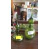 Image 1 : BLENKO GREEN MCM GLASS DECANTERS