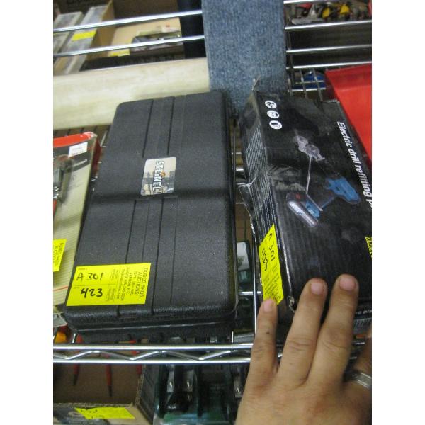ELECTRIC DRILL REFITTING PLATE SHEARS & A SENTINEL THERMA SOLDER KIT