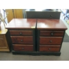 Image 1 : 2 - 3 DRAWER GREEN & RED NIGHTSTANDS