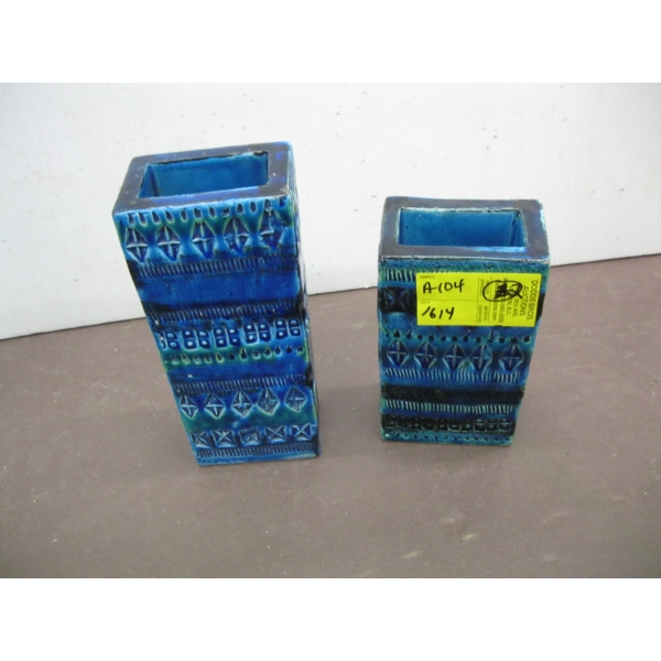 PAIR OF BITOSSI, ALDO LONDI CUBES