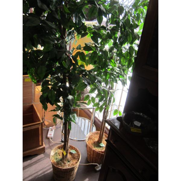 PAIR OF ARTIFICIAL TREES
