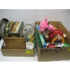 Image 1 : 2 FLATS OF COLLECTABLES & TINS