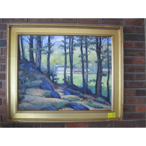 ORIGINAL FRAMED PAINTING, SIGNED 