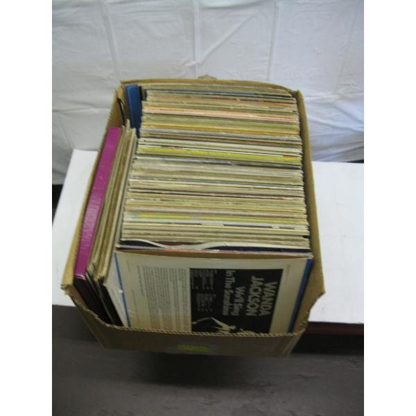 LG. BOX OF ASST. RECORDS