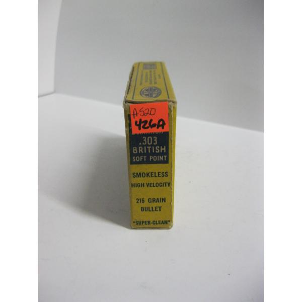 DOMINION CIL .303 BRITISH SOFT POINT|1X20 CARTRIDGES