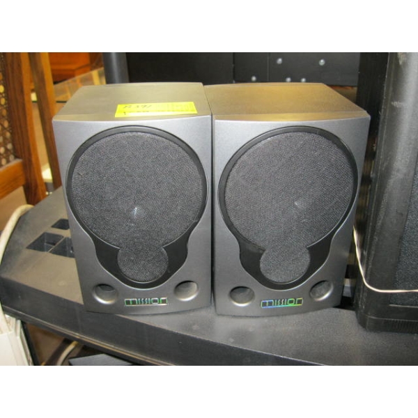 PAIR OF MISSION M35 SATELLITE SPEAKERS