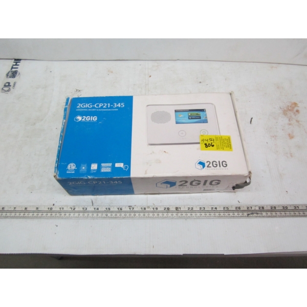 2 GIG TECHNOLOGY CONTROL SECURITY & AUTOMATION SYSTEM IN BOX