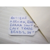 Image 2 : ANTIQUE AFRICAN RARE CHANA SAND CAST BEADS - 34" & AN OCARINA NECKLACE HUMMINGBIRD CLAY FLUTE