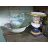Image 3 : GARDEN SPEAKER, WASHBOWL JUG, VASES, ETC.