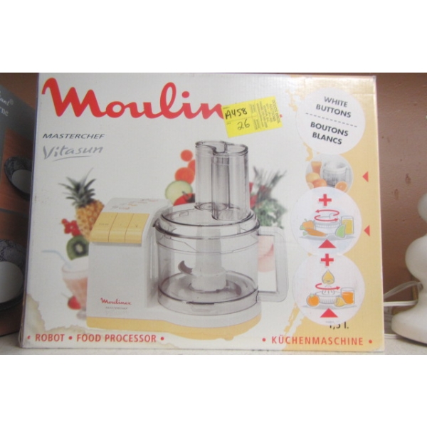 MOUILINEX FOOD PROCESSOR - NEW IN BOX