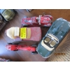 Image 1 : 4 VINTAGE TOYS - CEMENT MIXER, GRADER & FIRE TRUCK, DIECAST JAGUAR