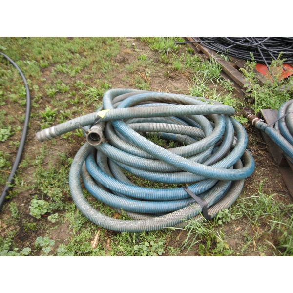 2 ROLLS OF PUMP HOSE W/FITTINGS