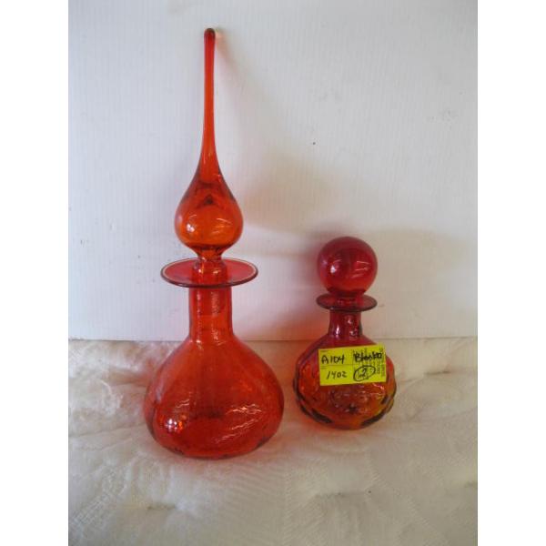 2 BLENKO DECANTERS