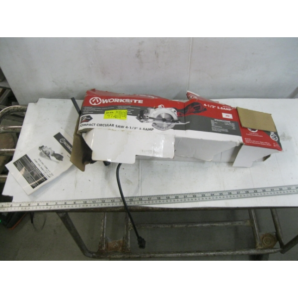 WORKSITE 4.5" COMPACT CIRCULAR SAW