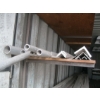 Image 4 : 2 SHELVES OF MISC. ALUMINUM, ANGLE IRON, TUBING, ETC.