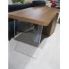 Image 2 : 3 DRAWER DESK W/PLEXIGLASS LEG