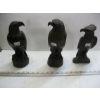 Image 1 : 3 IRONWOOD EAGLE FIGURINES