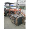 Image 4 : MASSEY FERGUSON 35 DELUXE 1950s TRACTOR W/FRONT END LOADER & 3 POINT HITCH WOODBOX